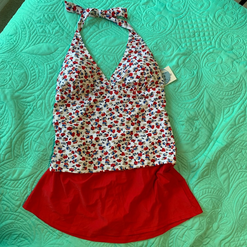Skirted tankini